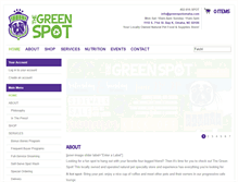Tablet Screenshot of greenspotomaha.com